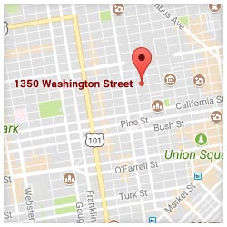 map of 1350 Washington Street