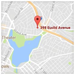 map of 398 Euclid Avenue