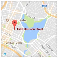 map of 1530 Harrison Street