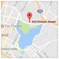 map of 433 Perkins Street